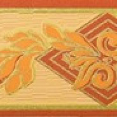 Bordura decorativa pentru tapet, clasic, piersica, rosu, 5.3cm x 10m, F802-055