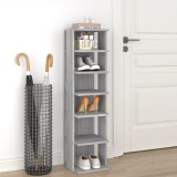 VidaXL Pantofar, gri sonoma, 27,5x27x102 cm, lemn prelucrat
