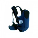 Marsupiu Bebe Cangaroo Kinetic Pro 2 Albastru, 3.6-12kg, 3 Pozitii, Protectie Solara, Ergonomic