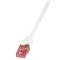 PATCH CORD UTP LOGILINK Cat6, LSZH, cupru, 2 m, alb, AWG26, &quot;CQ2051U&quot; (timbru verde 0.08 lei)