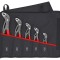 Set clești universali reglabil tip Cobra cu etui - 5 buc.