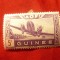 Timbru Guinea Franceza 1942 , Aviatie AOF ,val. 5fr sarniera