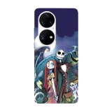 Husa compatibila cu Huawei Nova 8i model The Nightmare Before Christmas, Silicon, TPU, Viceversa
