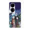 Husa compatibila cu Huawei P40 Pro model The Nightmare Before Christmas, Silicon, TPU, Viceversa