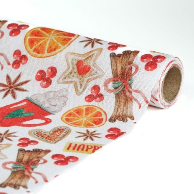 Traversa de masa decorativa &amp;ndash; 180 x 28 cm &amp;ndash; 70% poliester, 30% bumbac Best CarHome foto