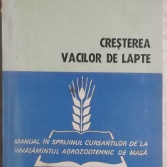 Cresterea vacilor de lapte, manual, 1970