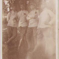 HST P197 Poza elevi militari români în uniformă model 1912