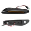 Комплект от 2 последователни мигача, LED, Съвместими с BMW E46 E36 E90 E91 E60 E61 E87 E88 E92 E93 X1 E84 X3 E83 X5 E53 E81, черни, Oem