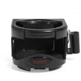 Suport Pahar Auto 3 in 1 Negru: Montare Aerisire si Adeziv - Universal, Accesorii Auto