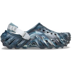 Saboti Crocs Classic Echo Marbled Clog Negru - Black Sand/Multi
