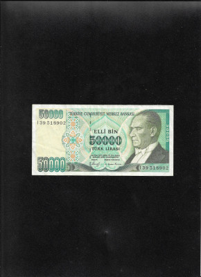 Turcia 50000 50 000 lire 1970 (95) seria39518902 foto