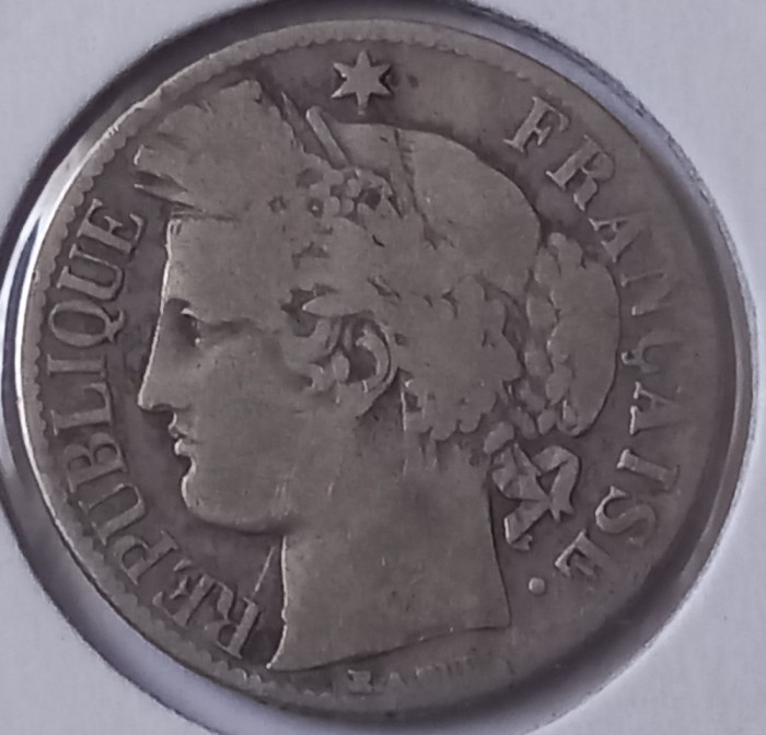 Franta , 1 Franc 1871 A