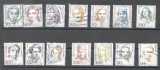 Germany Bundes 1986-2002 Famous persons Women 14 values MNH/used G.235, Stampilat
