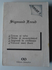 Sigmund Freud - Opere 1 (Totem si tabu, Moise si monoteismul,etc.) (5+1)r foto