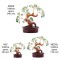 Copac cu aventurin pe suport ceramic &amp;#8211; 24 cm inaltime