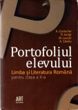 Portofoliul elevului. Limba si Literatura Rom&acirc;nă. Clasa a IX-a, A. Costache, ..., Art