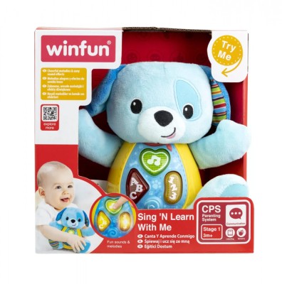 Winfun Canta Si Invata Cu Catelusul Blueberry foto