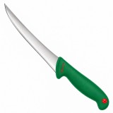 Cumpara ieftin Cutit de dezosat verde, 27 cm, lama curbata 14 cm din otel inoxidabil
