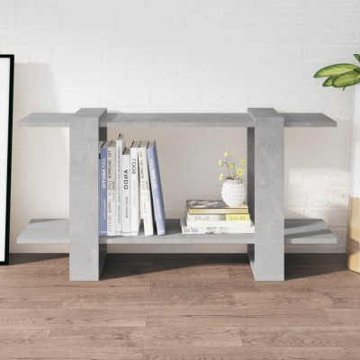 vidaXL Bibliotecă, gri beton, 100x30x51 cm, lemn compozit foto