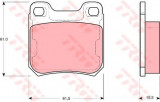 Set placute frana,frana disc SAAB 9-3 Cabriolet (YS3D) (1998 - 2003) TRW GDB1346
