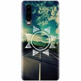 Husa silicon pentru Huawei P30, Sun On The Road