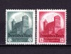 ✅ (S42) Germania Reich 1934 &quot;Ziua Partidului - Nurnberg &quot; serie completa Michel 546/547 cota 85 &euro;, rar MNH , guma ingrosata galbuie /cuta colt, Stampilat
