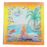 Cumpara ieftin Carnet cartonat Sirena 10 x 10 cm, 100 foi, 50 dictando cu inimioara, 50 foi