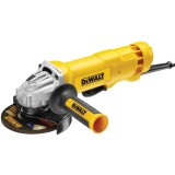 Polizor unghiular cu pedala DWE4203, 1010W, 125mm, DeWalt