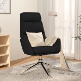 VidaXL Scaun de relaxare, negru, material textil 341136