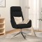 vidaXL Scaun de relaxare, negru, material textil 341136