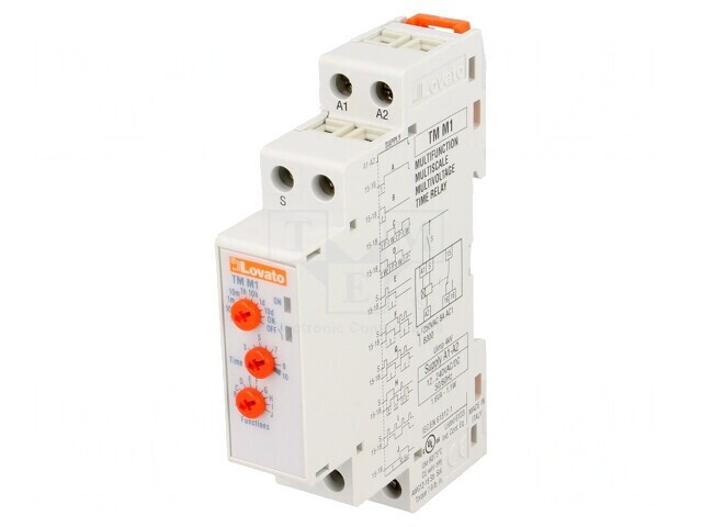 Timer Programabil 1-10 Zile 250VAC 8A 12-240V