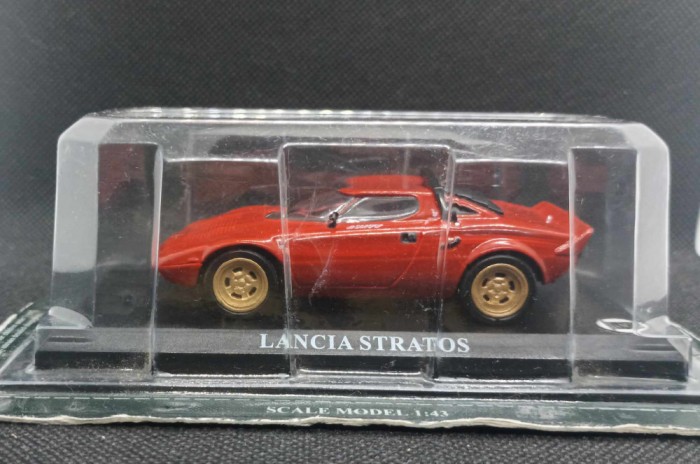 Macheta Lancia Stratos - Del Prado 1/43