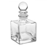 Sticlă Lichior Transparentă, Capacitate 50ml, Capac Bila, Oem