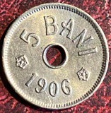 Moneda Romania 5 Bani 1906, Necirculata, Colectie - Vezi Poza