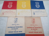 Lot 5 editia 8 și 11 a campionatelor internaționale de atletism ale rpr 1955