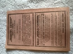 Reclama perioada interbelica , Societatea Creditul Tehnic,Creditul -Extern, Baile Movila Tekirghiol,