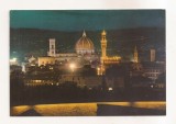 FA156 - Carte Postala - ITALIA - Firenze. Panorama notturno, necirculata