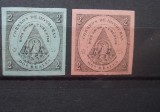 1866 HONDURAS, Nestampilat