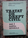 Tratat de drept civil , vol I , Partea Generala , Paul Cosmovici , 1989