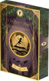 Peter Pan - cu folio și canturi ilustrate - Paperback brosat - James Matthew Barrie - Didactica Publishing House