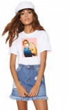 Cumpara ieftin Tricou dama alb - Girl Power in Pandemie - S, THEICONIC