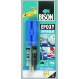 Adeziv epoxidic universal Bison Epoxy, 24 ml, rezistenta mare