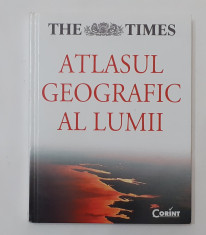 The Times - Atlasul Geografic Al Lumii (Editura Corint 2009) NEFOLOSIT foto