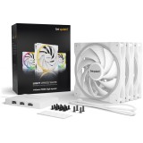 Ventilator / radiator be quiet! LIGHT WINGS White RGB 140mm PWM High-Speed Three Fan Pack, Be quiet!
