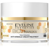 Cumpara ieftin Eveline Cosmetics Bio Manuka Cremă cu efect de netezire și fermitate 50+ 50 ml