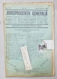 JURISPRUDENTA GENERALA , PUBLICATIUNE SAPTAMANALA DE JURISPRUDENTA REZUMATA ROMANA SI STREINA , NR. 12, 1937