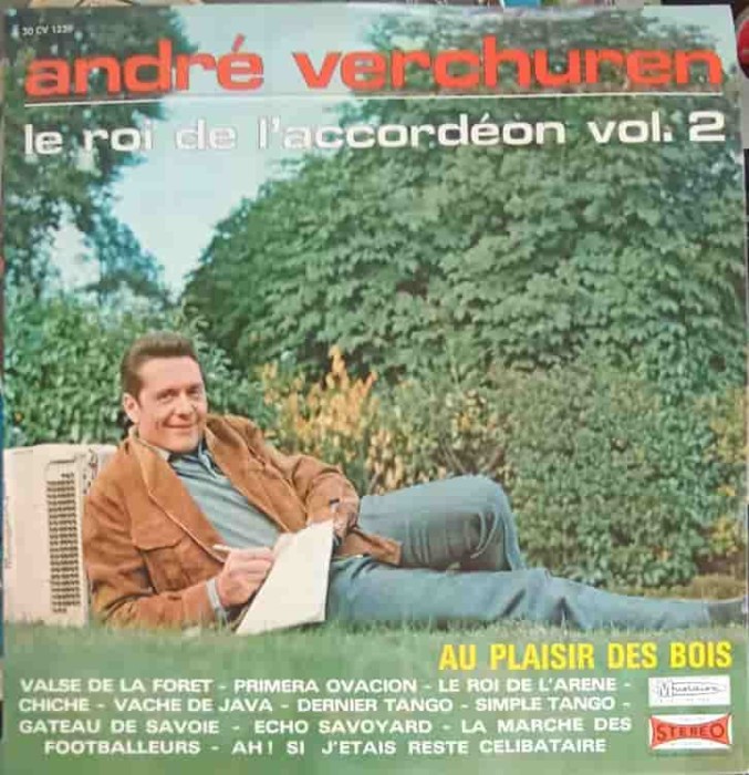Disc vinil, LP. Le Roi De L&#039;accordeon Vol. 2-ANDRE VERCHUREN-157365