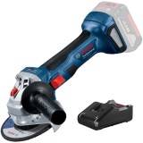 Bosch GWS 180-LI + GAL 18V-40 - Polizor unghiular fara acumulatori Li-Ion 18 V - Ah 125 mm + Incarcator acumulatori