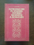 G. D. Iscru - Introducere in studiul istoriei moderne a Romaniei