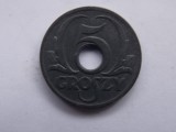 5 GROSZY 1939 POLONIA-ZINC-XF